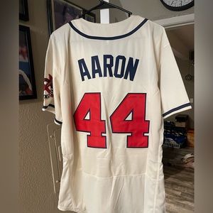 Hank Aaron Braves jersey